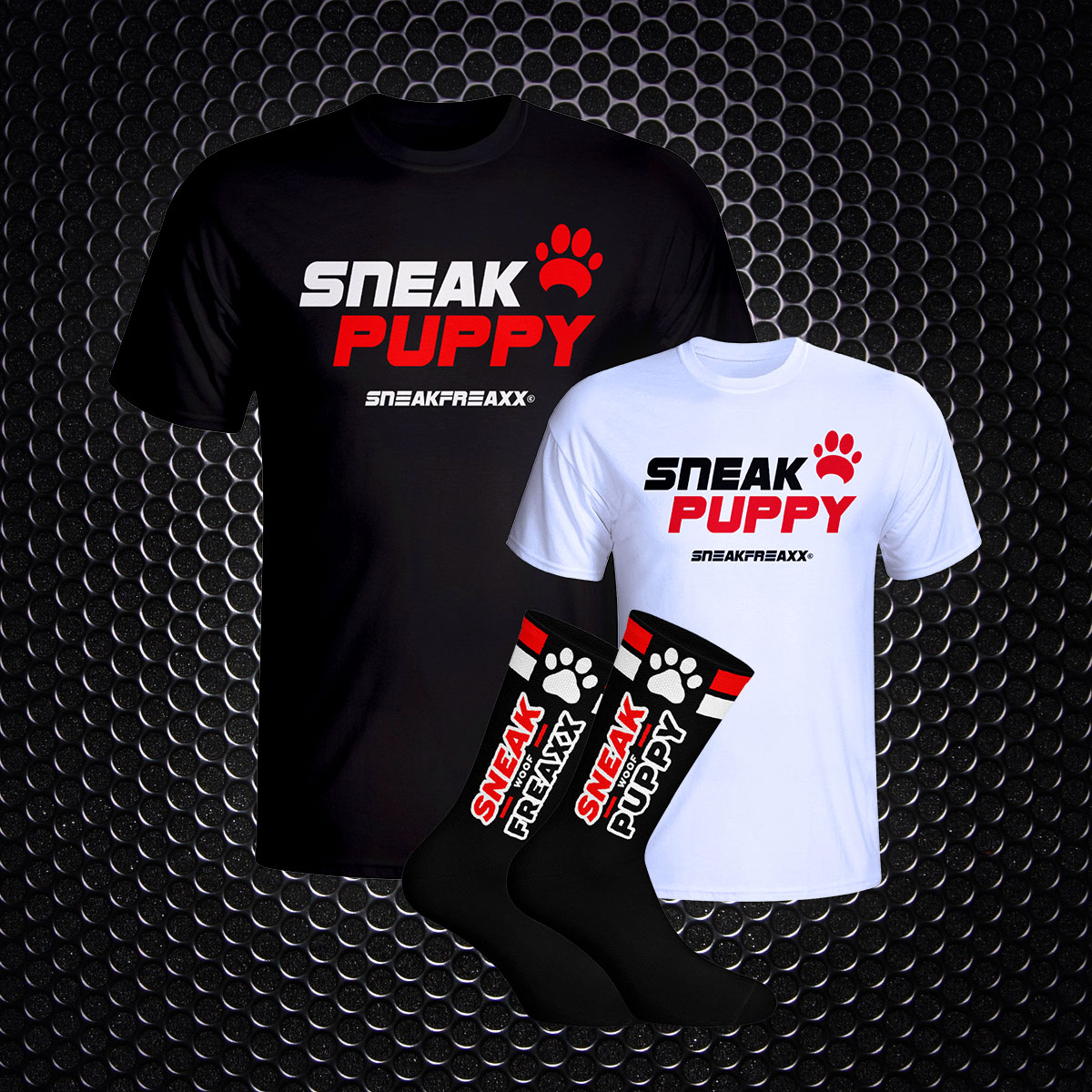 SPARPACK - PUPPY BLACK RED