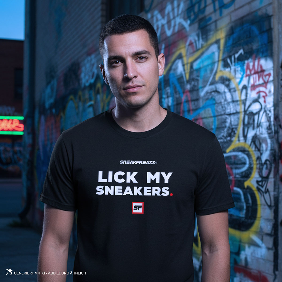 T-SHIRT - LICK MY SNEAKERS