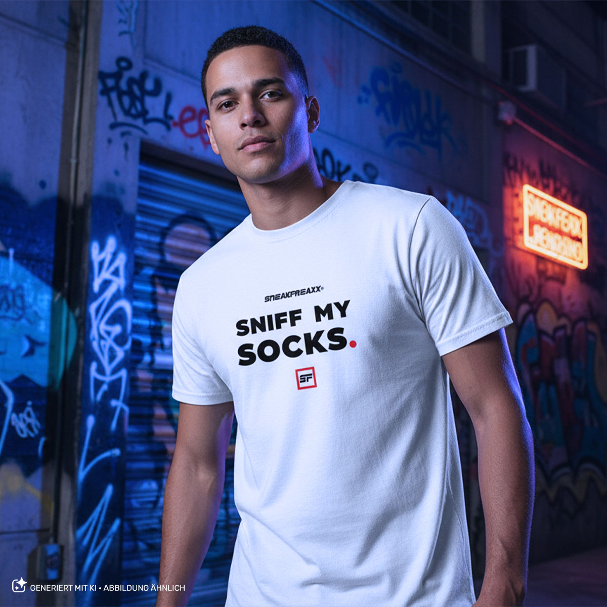 T-SHIRT - SNIFF MY SOCKS