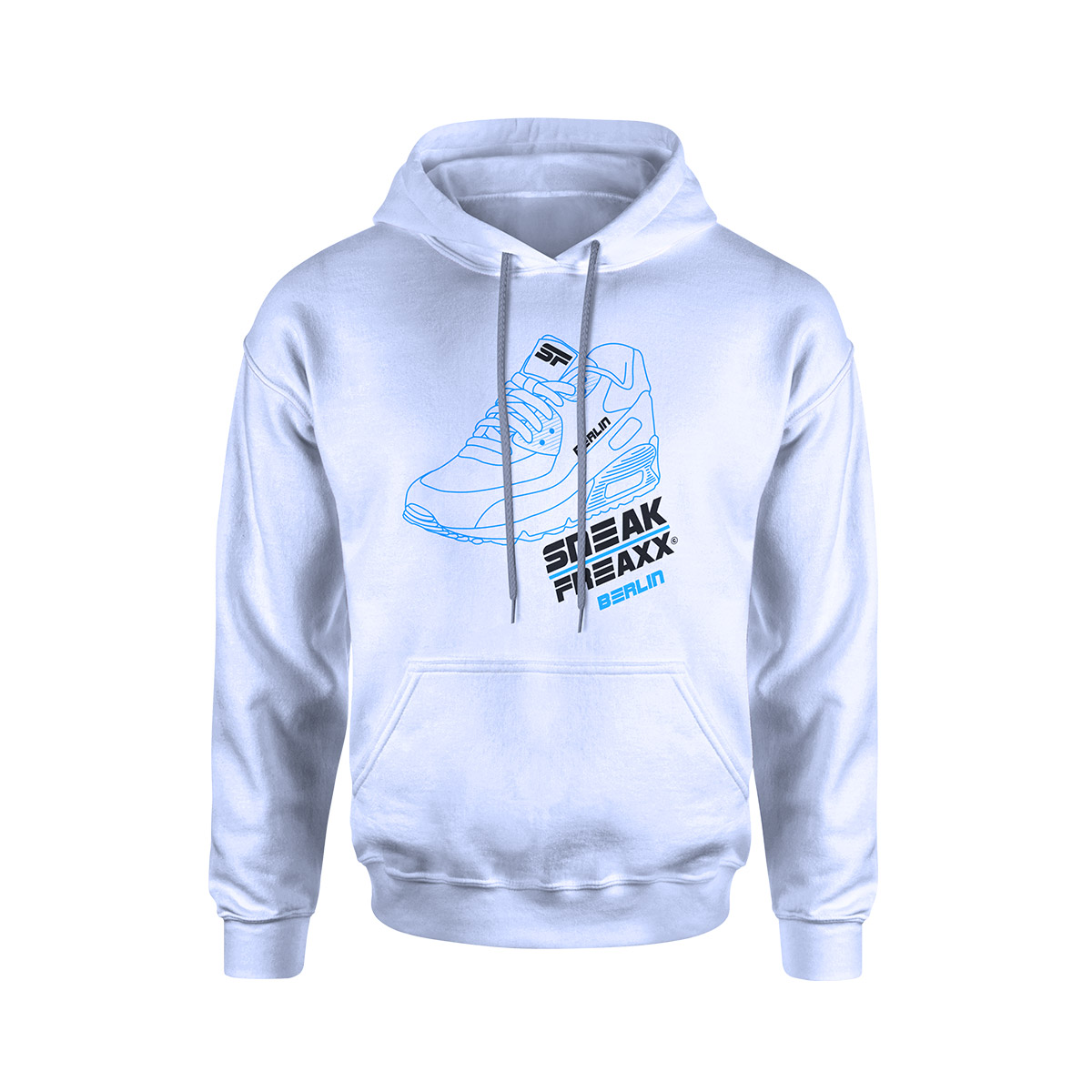 HOODIE - SNEAK MAX I - WEISS