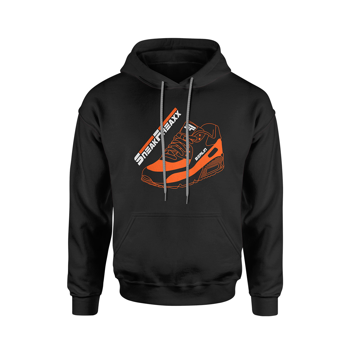 HOODIE - SNEAK MAX II - SCHWARZ